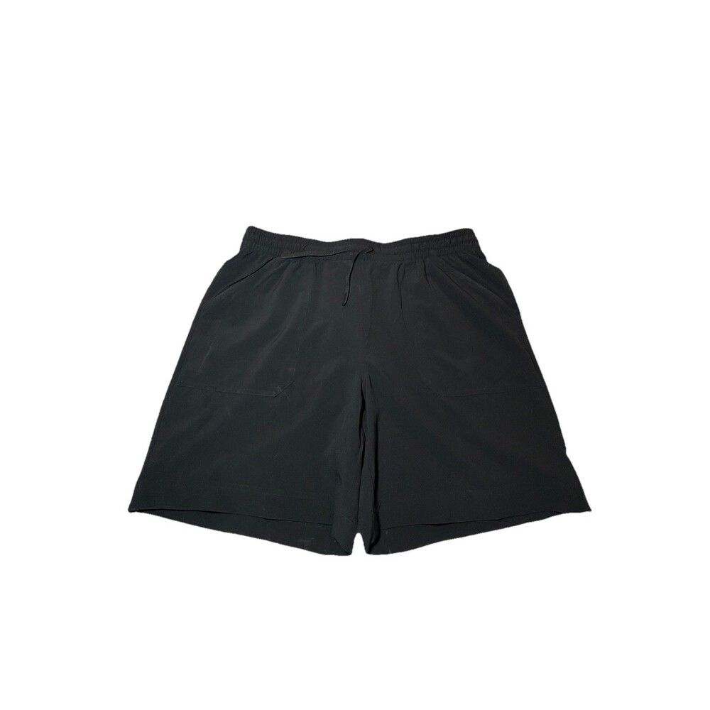 Orvis Shorts Womens 14 Black Pull On Elastic Waist Casual Hiking Travel